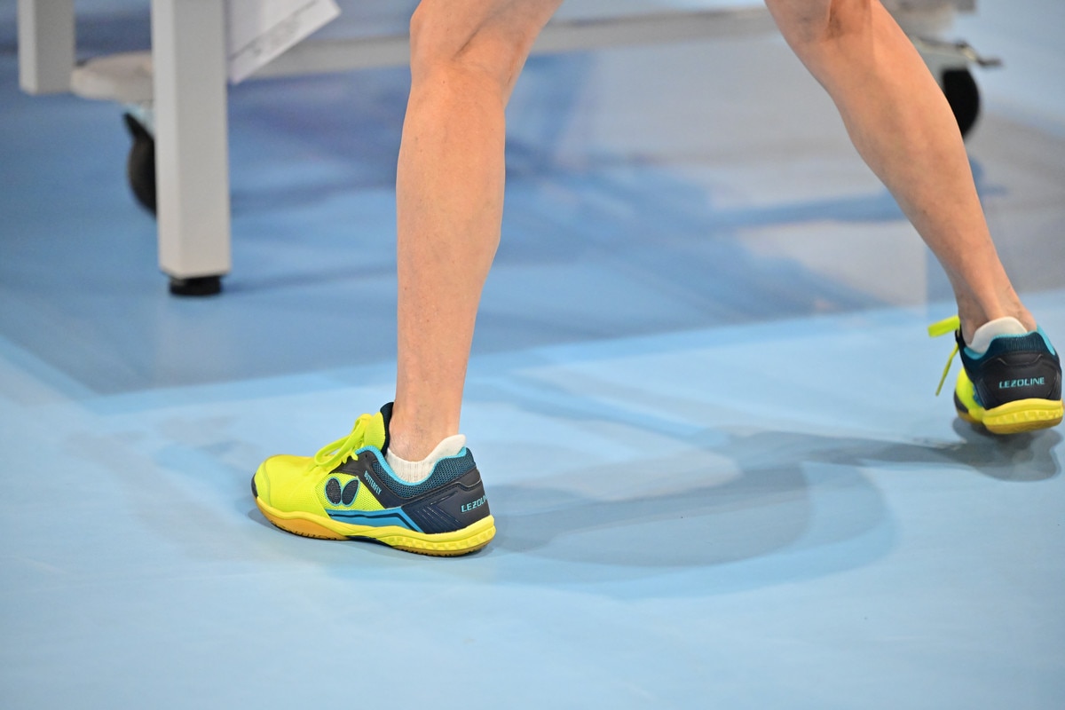 Butterfly Table Tennis Sport Flooring - Light Blue - Venue 3